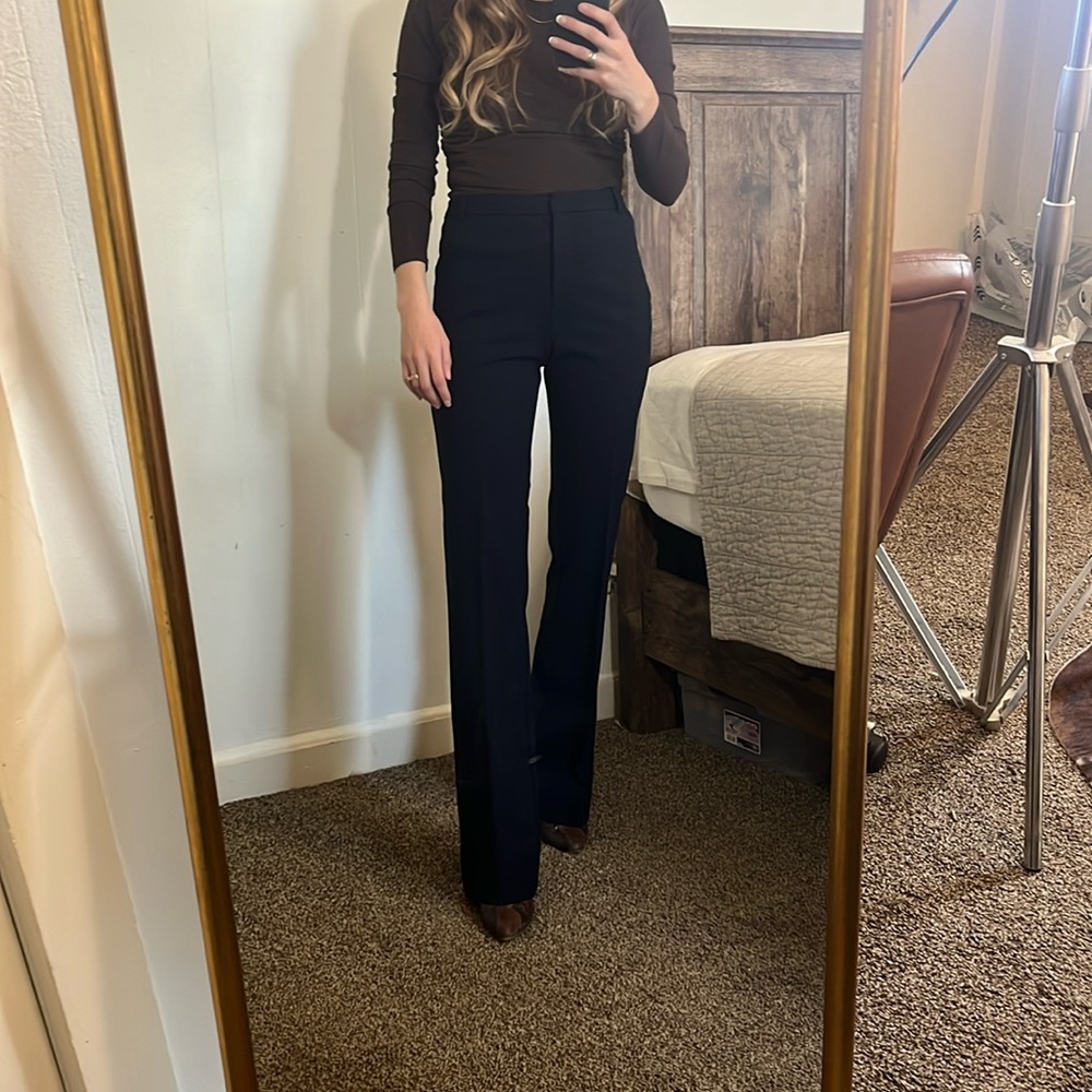 Pinko Flare Trouser NWT Navy